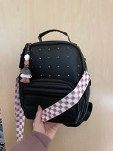 Load image into Gallery viewer, PINK CHECKER SKULL STRAP
