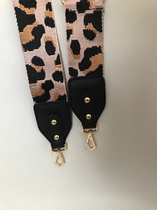 Pink Cheetah Bag Strap PRE ORDER