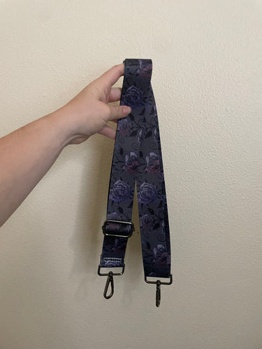 Purple Rose Bag Strap