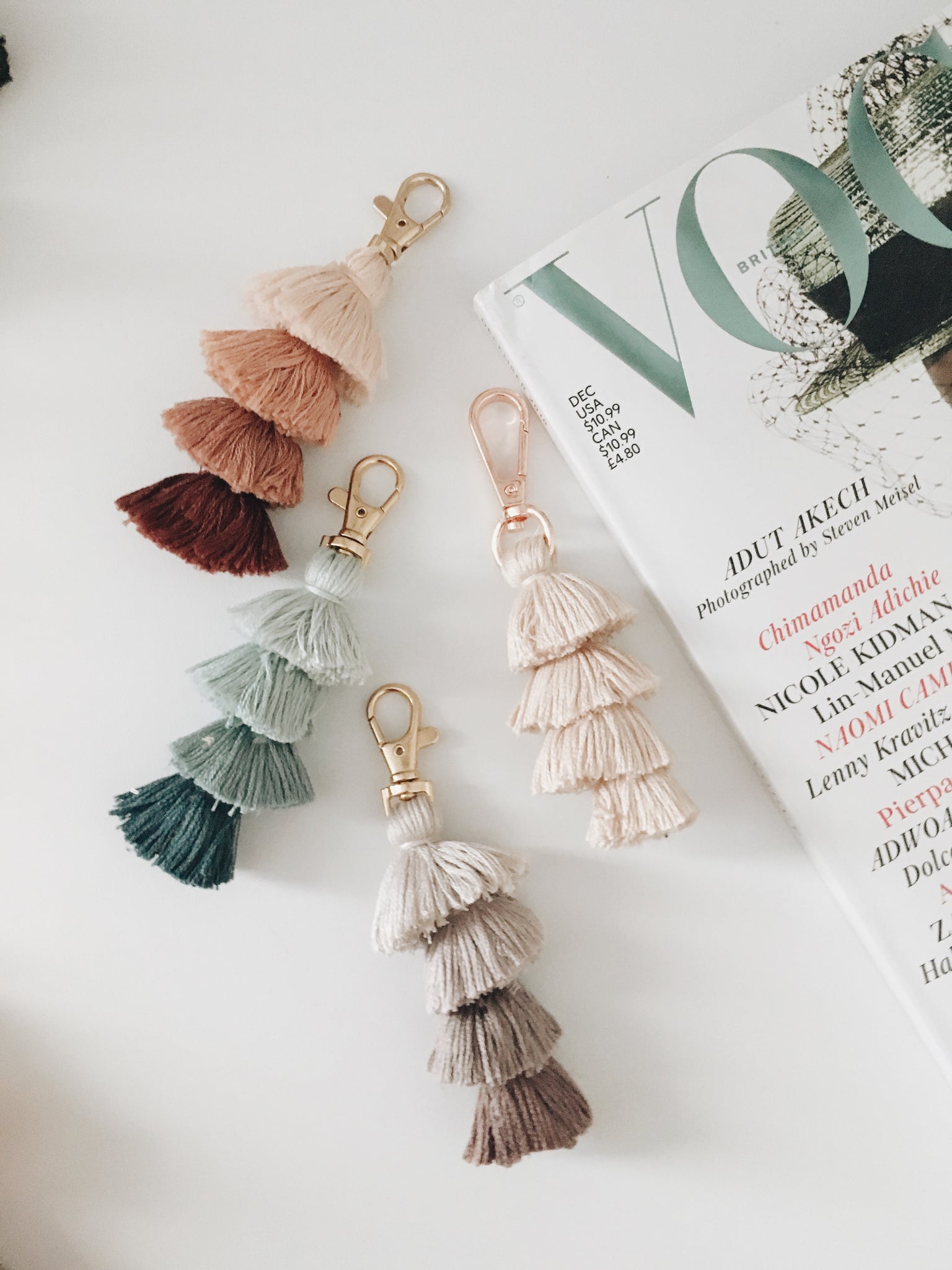 Mini Tassel Keychain – Reece & Co. By Kiana