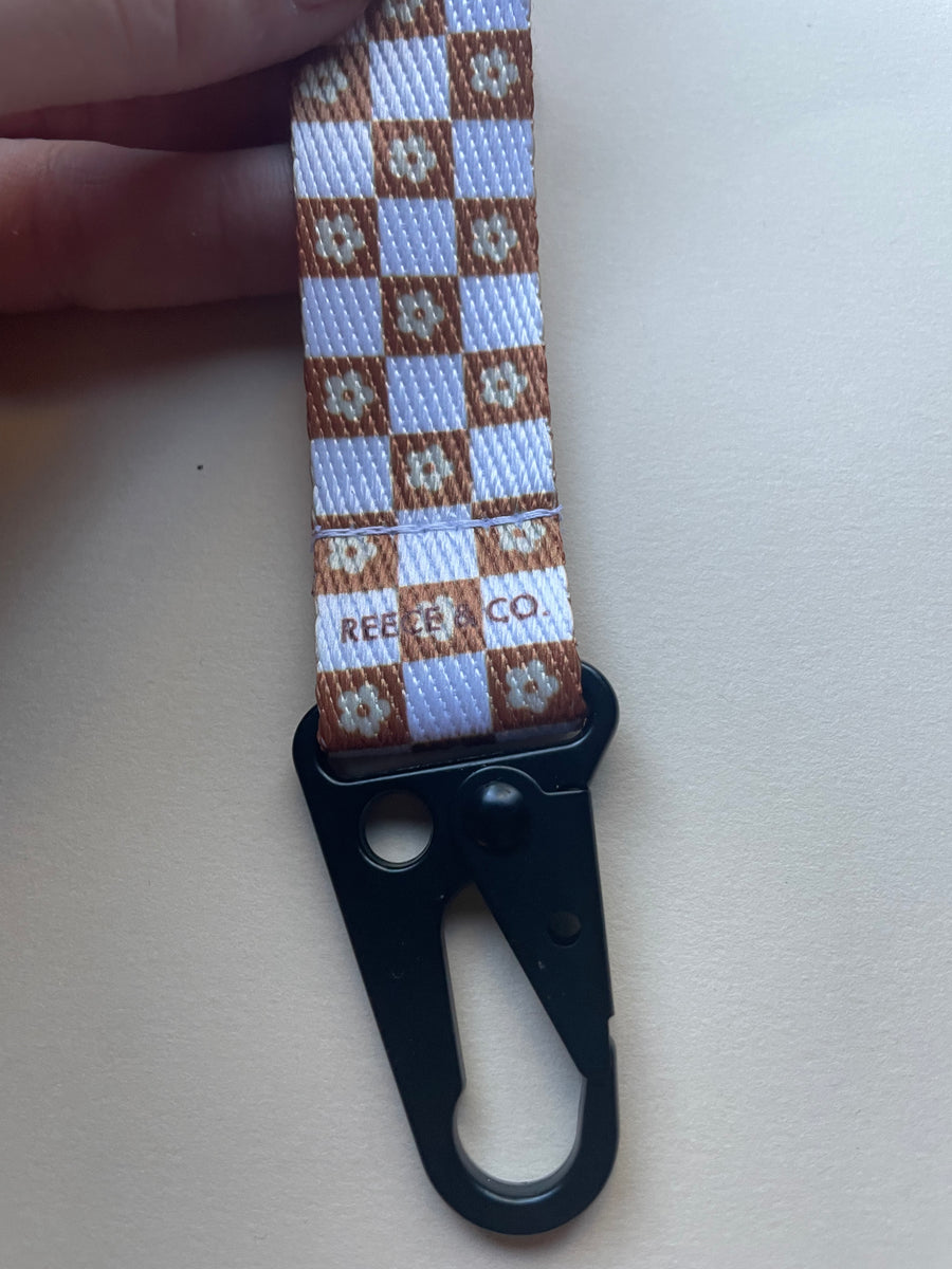 Daisy Checker Keystrap – Reece & Co. By Kiana