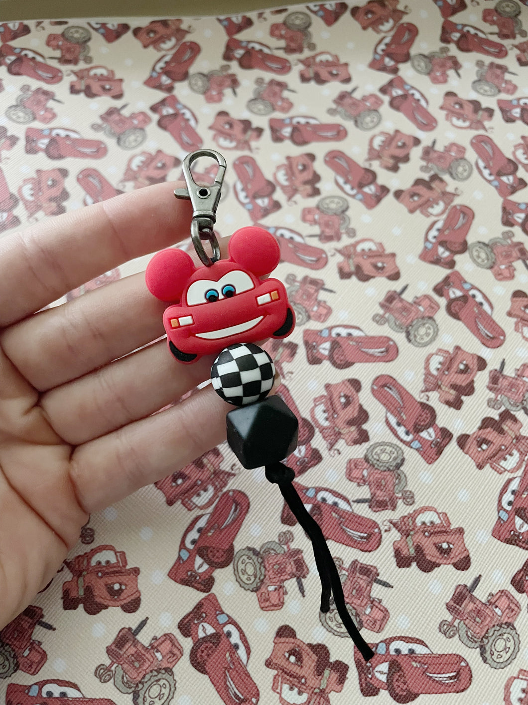 Red Mouse Ear Car
