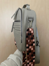 Load image into Gallery viewer, Fall Neutral Checker Strap